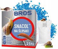 bros - snacol 5gb zwalcza ślimaki 25kg