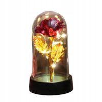 WIECZNA RÓŻA W SZKLE DZIEŃ ZAKOCHANYCH, WALENTYNKI, DZIEŃ KOBIET