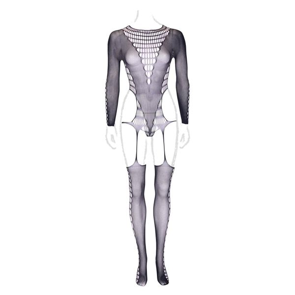 Kalyke Xxiii - Bodystocking With Turtleneck - Plus Size zdjęcie 11