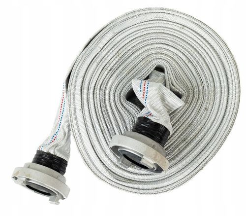 WĄŻ STRAŻACKI DO SZAMBA BRUDNEJ WODY 2 cale 52mm 20m SZYBKOZŁĄCZA DO POMPY na Arena.pl