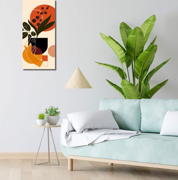 Obraz 30x70cm Dotyk Naturalności zdjęcie 2