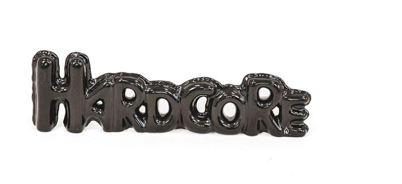 Figurka Hardcore balonowa czarna zdjęcie 1