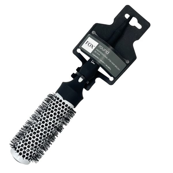 FOX Szczotka do modelowania Round Brush - 30mm BIAŁA zdjęcie 1