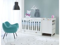 Komoda dla dzieci MOON biała dwuszufladowa