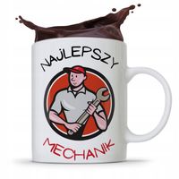 Kubek Prezent Dla Mechanika Najlepszy Mechanik Z Nadrukiem Ze Zdjęciem
