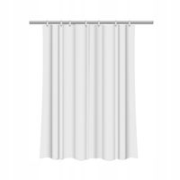Zasłona prysznicowa antybakteryjna Zasłonka prysznicowa tekstylna 180x200