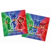 serwetki papierowe pj masks,pidżamersi,urodziny
