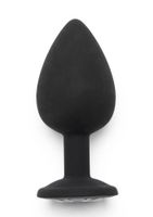 diamond booty jewel large black