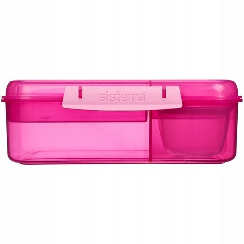 LUNCH BOX ŚNIADANIÓWKA SISTEMA POJEMNIK BOX BENTO 1650ml Z PRZEGRÓDKAMI SOS na Arena.pl