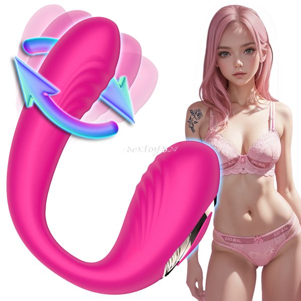 Obrotowy Wibrator Do Pochwy Motylek Wibrator Dla Par Stymulator Łechtaczki zdjęcie 1