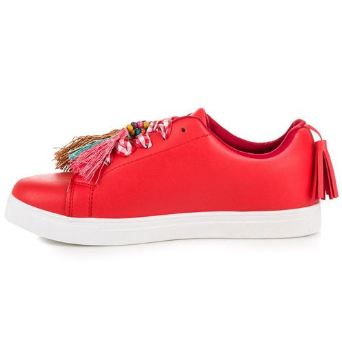 Modne Czerwone Trampki VICES r.39 na Arena.pl