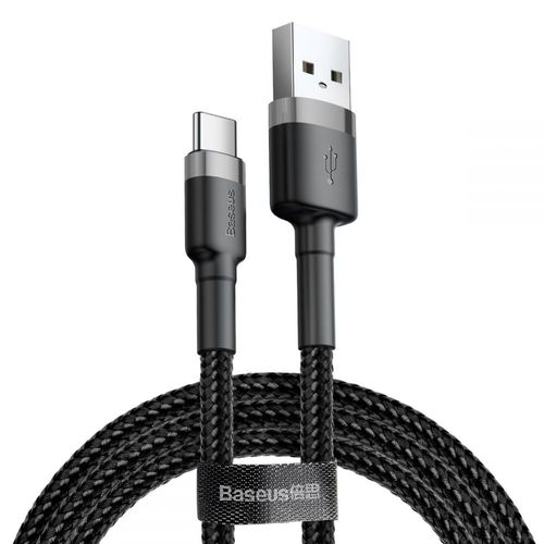 BASEUS CAFULE TYPE-C CABLE 200CM GREY/BLACK na Arena.pl