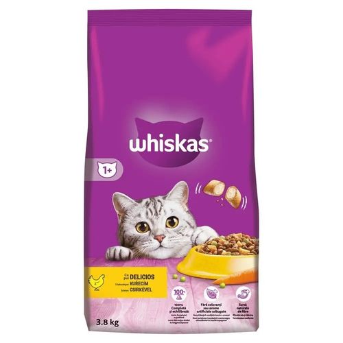 Whiskas Sucha karma dla kota z Kurczakiem 3,8kg na Arena.pl