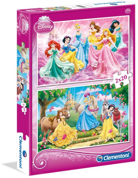 CLEMENTONI 07014 2X20 EL. Ksiezniczki zdjęcie 3