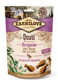 carnilove semi-moist snack przepiórka i oregano dla psów 200g