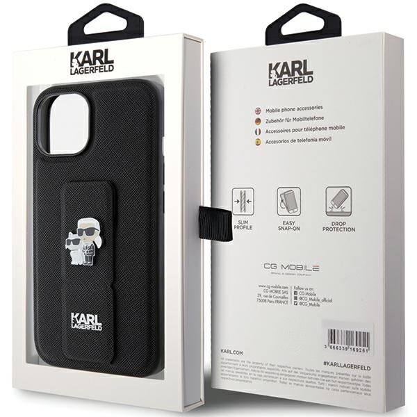Etui Karl Lagerfeld do iPhone 15 Plus, iPhone 14 Plus, Czarny zdjęcie 8