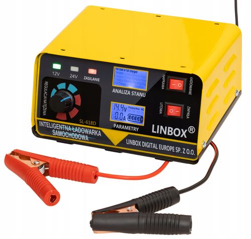 Prostownik Samochodowy do Akumulatorów 24V 12V 20A POLSKIE MENU na Arena.pl