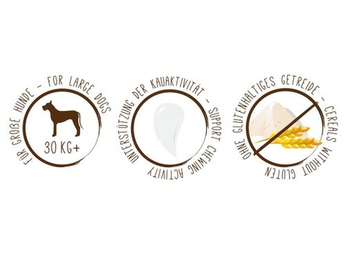 Gryzak dentystyczny z algami do mycia zębów dla dużego psa - Sammy's 60g na Arena.pl