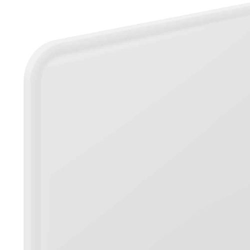 Zagłówek Z zagłówkiem Biały 90 cm Materiał drewnopochodny na Arena.pl