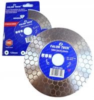 TARCZA DIAMENTOWA 125mm x 22 DO PŁYTEK GRESU GLAZURY SZLIFOWANIA CIĘCIA 45°