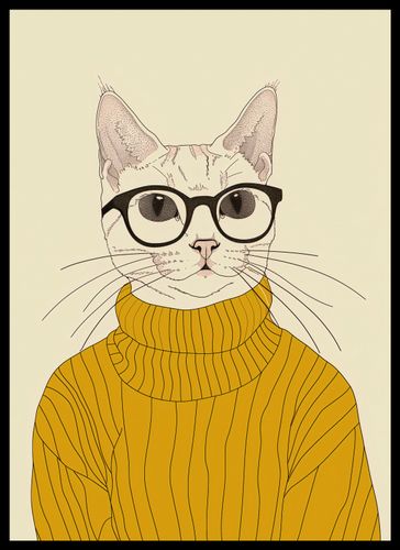Plakat 39,5x55cm Intelektualista na Arena.pl