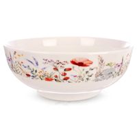Miska Porcelanowa na Owoce Sałatkę Przekąski Sałatkowa Salaterka 1,6l 20 cm