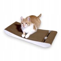 Drapak dla kota NATAN | biały | 58x6.6x24 cm | MruuPruu