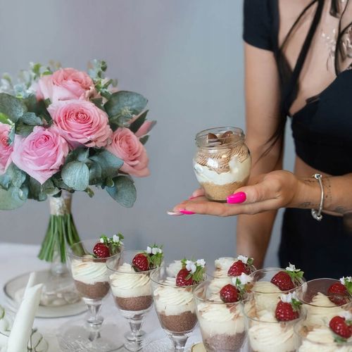 20x POJEMNIKI NA DESERY 150ml Słoik SZKLANY AMFORA Na Deserki Do na Arena.pl