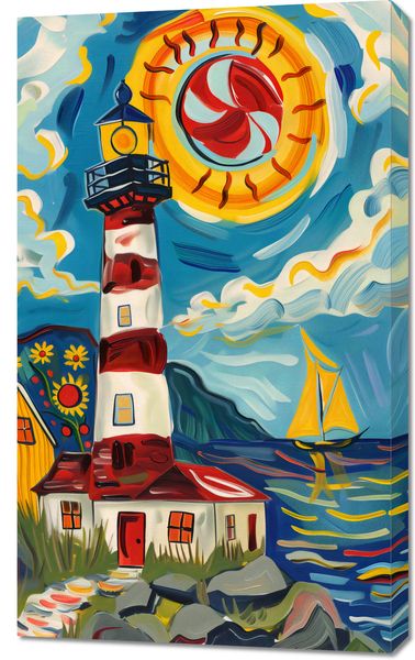 Obraz 60x100cm Żywa Przystań zdjęcie 1