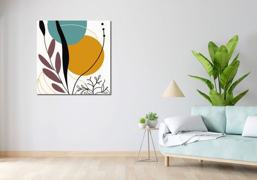 Obraz 90x90cm Akwarelowe Przebudzenie na Arena.pl