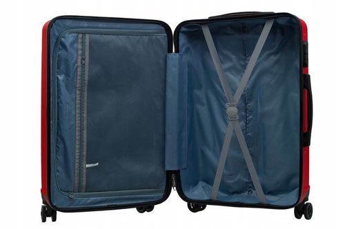 PERSONALIZOWANA WALIZKA Z DOWOLNYM NADRUKIEM ROZMIAR ŚREDNI 60L BAGIA na Arena.pl