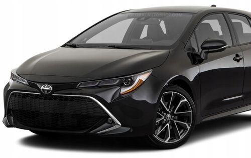 Toyota Corolla Hatchback - Chromowane Listwy Grill Atrapy Zderzaka Tuning na Arena.pl