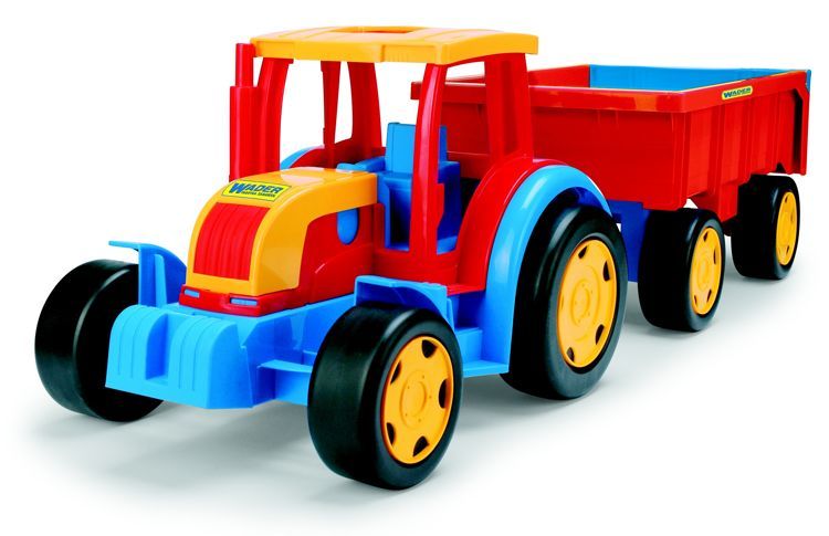 WADER 66100 GIGANT TRAKTOR Z PRZYCZEPĄ 102cm zdjęcie 2