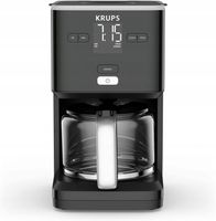 EKSPRES PRZELEWOWY KRUPS KM6008 1,25L CZARNY UTRZYMYWANIE CIEPŁA