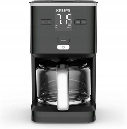 EKSPRES PRZELEWOWY KRUPS KM6008 1,25L CZARNY UTRZYMYWANIE CIEPŁA na Arena.pl