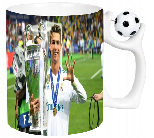 Kubek z piłką dla Fana Ronaldo CR7 na Arena.pl