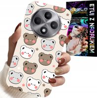 ETUI DO OPPO RENO12 F / 12FS 5G - MIŚ MISIE WZORY DLA NAJMŁODSZYCH + SZKŁO