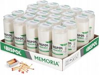 BISPOL Wkłady do zniczy olejowe WO4 84H 24szt.