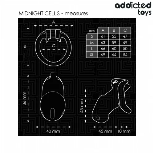 addicted toys locked midnight cell s - system kontroli, na Arena.pl
