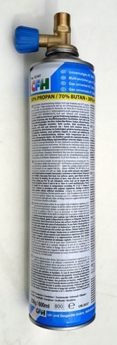 REDUKCJA DO NAPEŁNIANIA KARTUSZY Z ZAWORKIEM 7/16 - 3/8 PROPAN BUTAN na Arena.pl