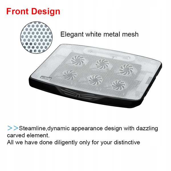 PODSTAWKA PODKŁADKA CHŁODZĄCA POD LAPTOP-A 12-17'' zdjęcie 3