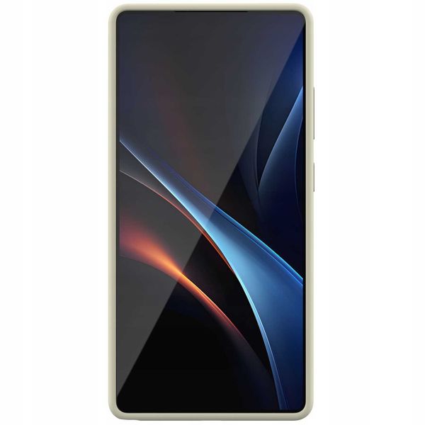 Spacecase Silicone Mag Galaxy S25 Ultra Beige zdjęcie 7