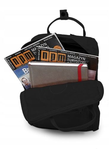 Fjallraven plecak miejski Fjällräven Kanken czarny na Arena.pl