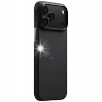 Etui - plecki PITAKA Ultra Slim MagSafe iPhone 17 Pro Czarno-szary