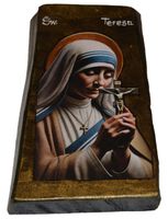 Ikona Święta Matka Teresa z Kalkuty patronka biednych