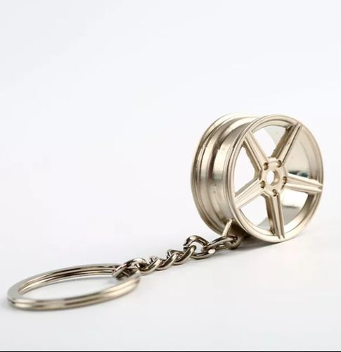 Brylok breloczek samochodowy Alufelga Srebrna NFS Alusy Chromowana Felga na Arena.pl