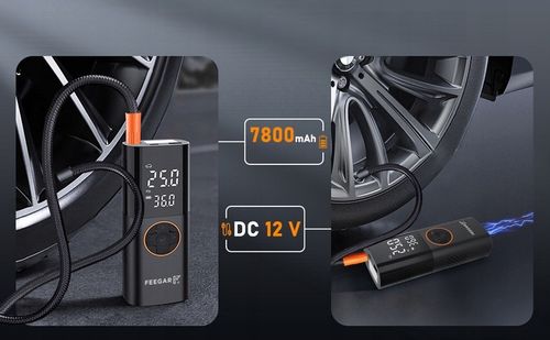 Kompresor samochodowy Feegar Pompka Rowerowa na Arena.pl