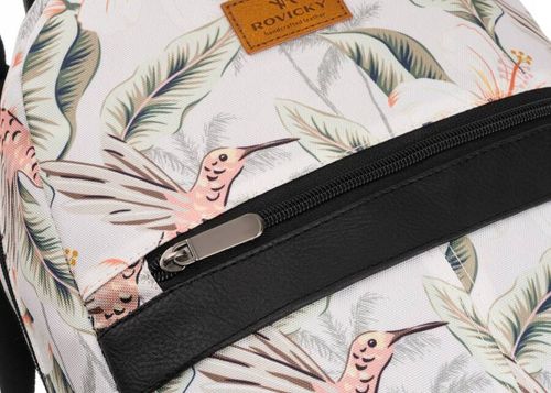 wzorzysty, miejski plecak damski - rovicky na Arena.pl