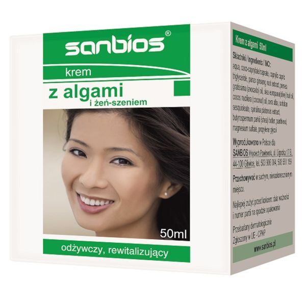 Krem z algami 50ml - SANBIOS zdjęcie 1