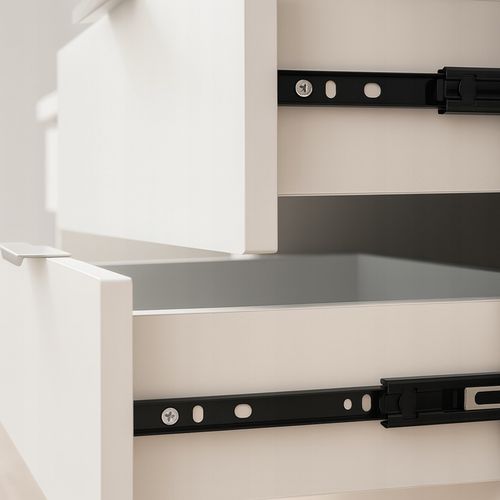 TOALETKA KOSMETYCZNA BIAŁA Z LUSTREM I OŚWIETLENIEM LED SUNNY + na Arena.pl